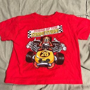 Kids Red Mickey Mouse T-Shirt Size 4T